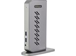 Startech.Com USB-C USB-A Dock - Docking Station Usb C Dual Monitor Displayport E Hdmi 4K 60Hz Con Ethernet - Adattatore Multiporta 6X USB-A, Gbe - Docking Station Usb Type C/Usb 3.1 Gen 1- Windows/Mac