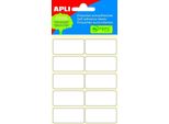 Etichette Autoadesive 19 X 40 Mm - Bianco 60 Pz