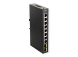 D-Link DIS-100G-10S Switch Gigabit Industriale 8 Porte RJ45 2X 100/1000M Sfp