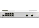 Qnap QSW-M2108-2S - Switch - Gestito - 2 X 10 Gigabit Sfp+ + 8 X 2,5Gbase-T