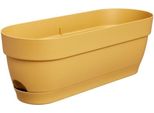 Elho® Vibia Campana Scatola Da Balcone Giallo Miele 50 Cm - Plastica
