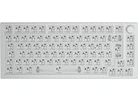 Tastiera Barebone Glorious Gmmk Pro Con Layout 75%, Bianco Bianco Ghiaccio, Iso