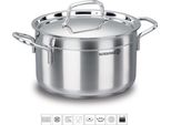 Pentola Korkmaz In Acciaio Inox Tencere Alfa 8,5L 28X14Cm A1028