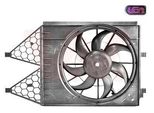 Van Wezel 5829746 Ventola Di Raffreddamento Motore Ventola Di Raffreddamento Per Vw Polo Hatchback (6R1, 6C1) Radiatore Acqua Ø393Mm