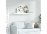 Vidaxl Scaffale Galleggiante Effetto Rovere E Bianco 80X23,5X3,8 Cm Mdf