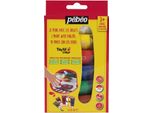 6 Colori A Guazzo A Base D'acqua - Colori Primari - 6 X 20 Ml