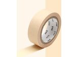 Nastro Adesivo Decorativo Monocolore Pastello - Arancione Giallo - 1,5 Cm X 7 M