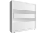 Armadio 200 Cm Armadio A Muro Armadio Con Ante Scorrevoli Immagazzinaggio Moderno Maja Ii