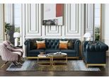 Set Divano 3+2 Posti Chesterfield Zona Giorno Divani Divani Imbottiti Nuovo