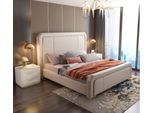 Letto Matrimoniale Di Design Camera Da Letto Hotel 180X200Cm Letti In Metallo In Pelle