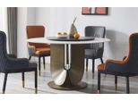 Tavoli A Colonna Rotondi Di Design Tavolo Rotondo In Pietra Mobili Da Sala Da Pranzo Tavoli Da Pranzo Moderni