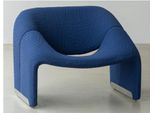 Design Sedia Poltrona Divano 1 Posto Televisione Lounge Chaise Sofa Tessuto Tessile