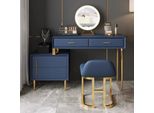 Comodino Specchio Sgabello Set Completo Cassettiera Camera Da Letto Nuova 2 Pezzi Console