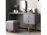Tavoli Da Trucco Tavolo Consolle Camera Da Letto Legno Specchio + Comò Tavola Laterale
