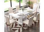 Tavolo Tavoli Mobili Da Sala Da Pranzo Moderni Tavoli Da Pranzo In Legno Tavoli In Legno Marrone Bianco