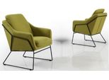 Poltrona Di Design Divano Imbottito 1 Posto Moderno Nuova Poltrona Tv Club Lounge
