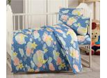 Biancheria Da Letto Per Bambini In Cotone 140X200, 70X90Cm Blu Cielo