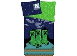 Minecraft Bettbezug Sssleep Tight - 140 X 200 Cm - Baumwolle (70 X 90 Cm)
