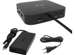 I-TEC I-Tec USB-C Hdmi Dual Dp Docking Station Con Power Delivery 100 W + Caricatore Universale 100 W