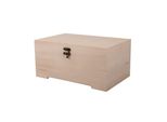 Cassa In Legno Con 6 Contenitori - Da Personalizzare - 28 X 18 X 13,5 Cm.