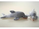Delfino Di Peluche Azzurro