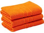 Asciugamano Comfort 50 X 100 Cm Arancione, 100% Cotone