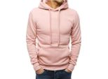 Dstreet Felpa Con Cappuccio Da Uomo Fridolin Rosa Xl