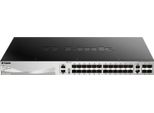 Switch D-Link DGS-3130-30S/E A 30 Porte, Stack Gigabit In Fibra Di Livello 3 (Si)