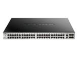 D-Link DGS-3130-54PS/E Switch Poe A 54 Porte, Stack Gigabit Poe Di Livello 3 (Si