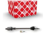 Febi Bilstein 184837 Albero Di Trasmissione Anteriore Destro Per Renault Clio Ii (BB0/1/2, CB0/1/2) Kangoo (KC0/1) Kangoo Express (FC0/1) Thalia I (Lb)