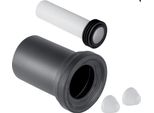 Geberit Anschlussset FüR Wand-Wc Pe D90/45 L:18,5 Cm Mit Deckkappen