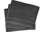 Asciugamano Classic Piccolo Grigio Scuro 30X50 Cm, 100% Cotone