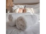 Asciugamano In Spugna 50X100Cm Bianco Hotel 450G/M2
