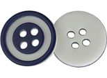 Pulsante - Diametro 12,5 Mm - Bianco, Blu