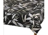 Tovaglia Ema - 120X140 Cm - Nero,Grigio