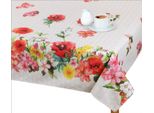 Tovaglia Ema - 135X120 Cm - Blu,Rosso,Viola,Beige