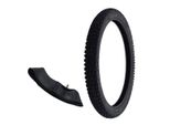 Pneumatico Ciclomotore Heidenau K46 Enduro + Camera D'aria 2.50-19 41M Tt Con Disegno A Blocchi