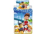 Biancheria Da Letto Reversibile Per Bambini Nickelodeon Paw Patrol Raider Chase Marshall Skye Rubble Dogs Adventure Bay 100% Cotone