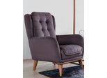 Poltrona Chesterfield Divano Club Relax Divano Monoposto Tappezzeria Mobili Marrone