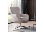Poltrona Girevole Divano Relax Club Divano Monoposto Imbottitura Mobili Beige