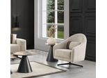 Poltrona Mobili Di Stile Design Per Il Soggiorno Lounge Club Girevole Legno