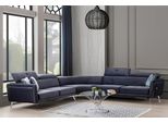 Divano Angolare Grigio Lusso 343 X 343 X 83 Cm
