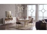 Sala Da Pranzo Di Design Completa Di Tavolo Da Pranzo + 6X Sedie + Credenza Mobili In Legno Tavolo Nuovo