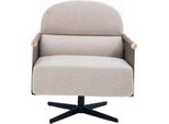 Elegante Poltrona Lussuosa Lounge Club Poltrona Girevole Design Soggiorno