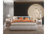 Letto Tappezzeria Design Lusso Letti Matrimoniali Camera Da Letto 180X200Cm Nuovo