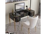 Tavolino Da Toilette Specchio Moderno Design Jvmoebel
