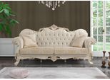 Divano A Tre Posti Divano A 3 Posti In Tessuto Divano Imbottito In Tessuto Beige Chesterfield