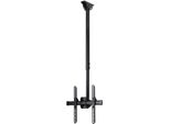 Supporto A Soffitto Per Tv Hama Orientabile E Inclinabile Da 165 Cm (65'') Fino A 50 Kg