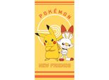 Carbotex Baby Telo Mare In Cotone 70X140 Pokemon Pikaczu Giallo C24