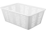 Branq Zebra L 30 X 20 Cm - Cesto Portaoggetti In Plastica / Cesto Portaoggetti In Plastica